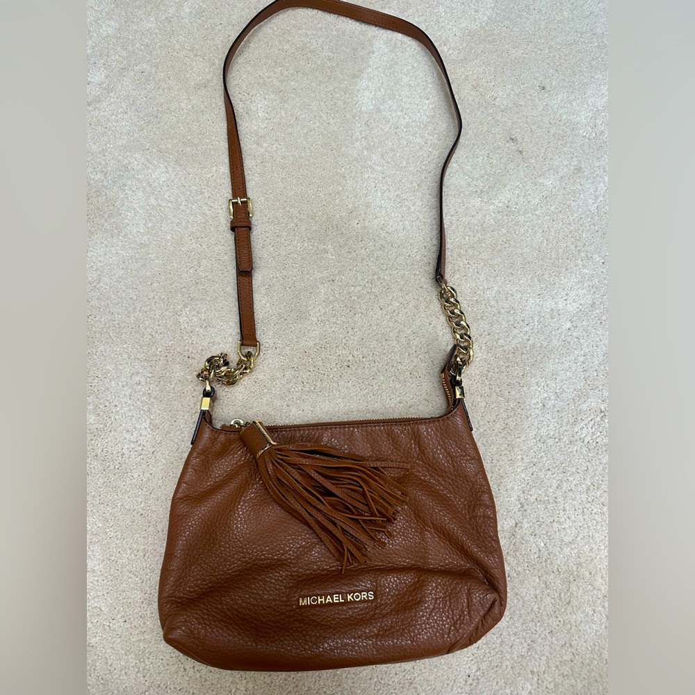 Michael Kors crossbody brown purse